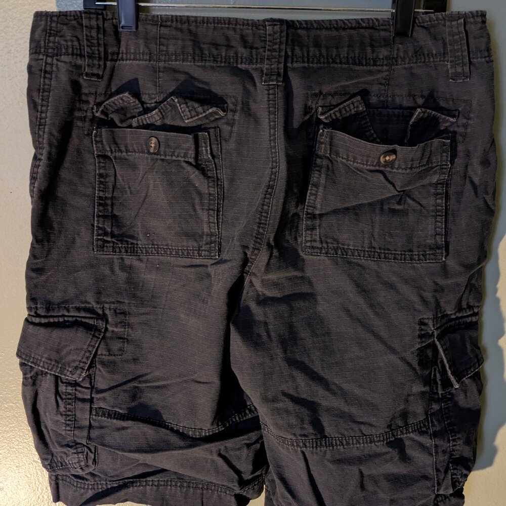 Blue Cargo Shorts